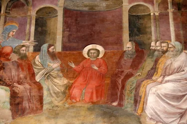 A Capela Scrovegni. Fresco de Giotto
