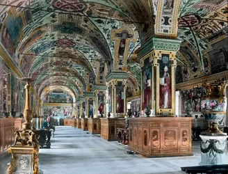 A biblioteca do Vaticano