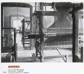 A Oficina de Tecelagem, das Oficinas da Bauhaus, Weimar