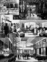 O processo de transporte de carne refrigerada dos EUA para Liverpool