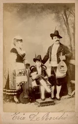 Trio De Bocchi, Lombardia, c.1880 (foto a p/b)
