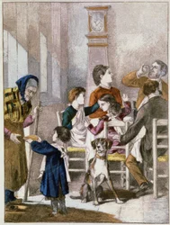 Bolo da Noite de Reis, c. 1890 (gravura)