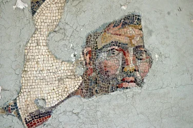 Dois Atletas Mosaico, de Samandagi, Turquia