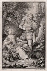 Sem título Genre Scene, Paris 1766 (gravura)