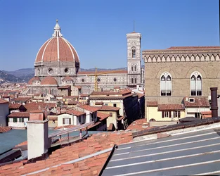 Vista da Catedral, Campanile e Orsanmichele (foto)