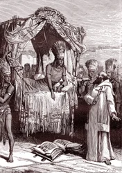 Vincent de Valverde e ATAHUALPA