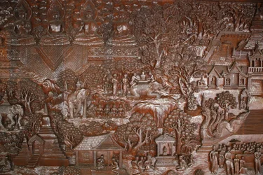 Wat Phra Doi Suthep, Chiang Mai. Alívio. Tailândia