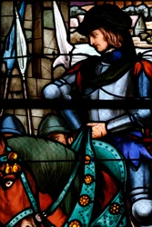 Janela, Catedral de Bourges, França (vitral)