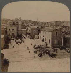 Belém da Judéia, o local de nascimento de Jesus, Palestina, 1896.