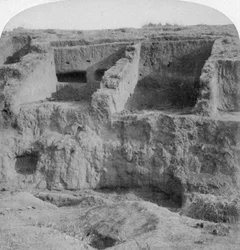 Trincheira de Boer, rio Tugela, África do Sul, 1901