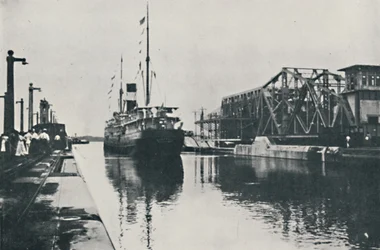 Abertura do Canal do Panamá, 1916