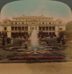 Palm Gardens, Frankfort, Alemanha, 1894. Artistas: Elmer Underwood, Bert Elias Underwood.