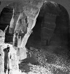 Câmaras de pedreira de Masara, Egito, 1905.