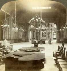Sala de Roleta, Monte Carlo, Mônaco.