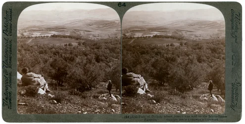 A planície de Dothan, Palestina, 1900.