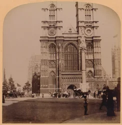 Abadia de Westminster, Londres, Inglaterra, 1896.