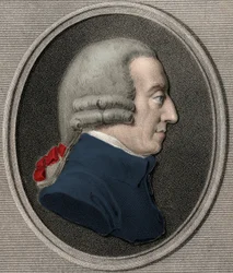 Adam Smith 1723-1790 - gravura - século XIX
