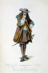 Alceste em "Le misanthrope" de Molière
