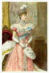Alexandra, Princesa de Gales, c.1900