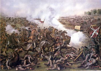Guerra Civil Americana (1861 - 1865): Batalha dos Cinco Garfos (Virginia) 01 de Abril