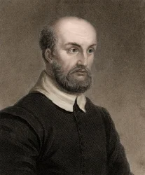 Andrea Palladio (1508-1580) - gravura - século XIX