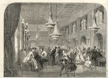 Baden Baden (Baden-Baden), Alemanha - Inside the Conversation Room - 1867