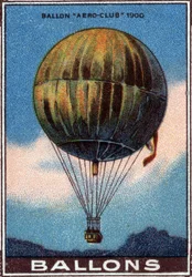 Balão "aero clube" ("aero clube")
