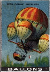 Balões balões da aero flotille de Paris