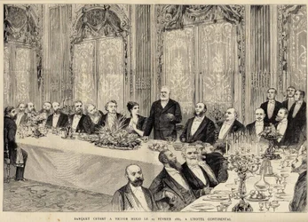 Banquete oferecido a Victor Hugo em 25 de fevereiro