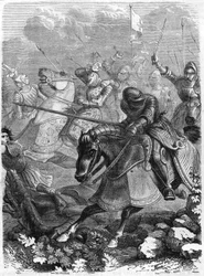Batalha de Guinegate ou Guinegatte (França), Dia das esporas, 16 de agosto