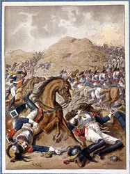 Batalha de Moskova (também Batalha de Borodino), 7 de setembro de 1812.