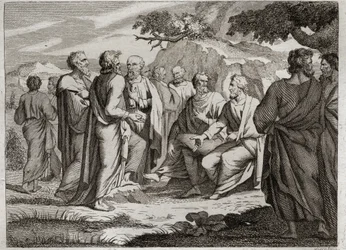 Bíblia de Royaumont, Velho Testamento: Os Doze Profetas Pequenos. Os outros doze Profetas, geralmente chamados de Pequenos Profetas, porque eles deixaram pequenas escrituras. Ilustração de 1811.