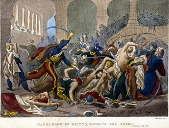 Campanha (Expedição) do Egito (1798-1801), Napoleão no Egito: Revolta do Cairo