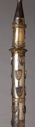 Candelabro (?), ourivesaria, detalhe