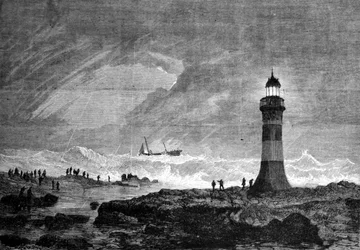 Cabo da Boa Esperança, farol da Baía da Mesa.