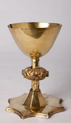 Cálice. Ourivesaria. 1490