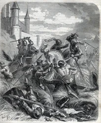 Carlos III, conhecido como Carlos de Duras (Durazzo), rei de Nápoles, entrou em Nápoles, com a ajuda do povo, no dia 16 de julho.