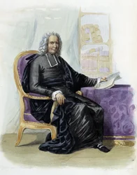 Charles Rollin (1661-1741), escritor e historiador em Ed. Mennechet, "Le Plutarque francais".