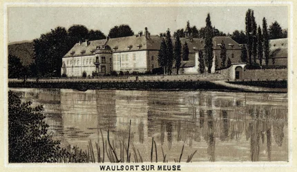 Chateau de Waulsort sur Meuse, Região da Valónia, Bélgica.