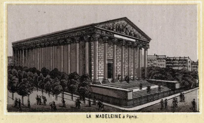 Igreja da Madeleine em Paris.
