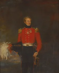 Coronel Sir Richard Llewellyn, 28º Regimento de Pés, 1835 por volta de