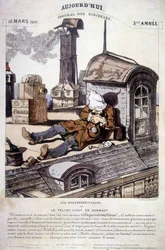 O Daguerreopipers ou Talent vem em sono. Artigo irônico contra a nova profissão de fotógrafo. Em "Today, journal of ridicules", em 15/03/1840.