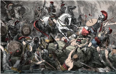Destruição do Exército Ateniense na Sicília - Guerra do Peloponeso (431-404 AC), expedição da Sicília (415-413 AC): destruição do exército ateniense - 1882