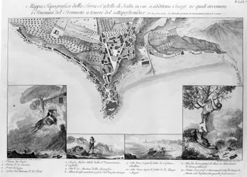 Terremoto que ocorreu em Scilla (Itália) em 1783.