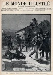 Acontecimentos na Bulgária: o assassinato do Sr. Beltchef na presença de Stefan Stambolov (1854-95) - Sófia