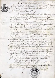 Extrato do registro de nascimento do Estado Civil do município de Dommyrot, cópia autenticada de 2 de fevereiro