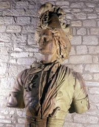 Figura do arco de corsário do século XVII conservado no Museu de Saint Malo.