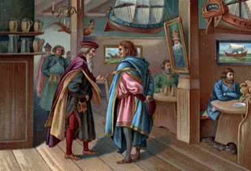 Antigos centros comerciais: A câmara de navegadores da Lubeck no século XVII