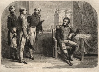 General Daumesnil recusa-se a entregar o Chateau de Vincennes, França