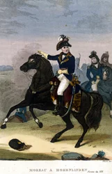 General Jean Victor (Jean-Victor) Moreau em Hohenlinden no dia 3 de dezembro